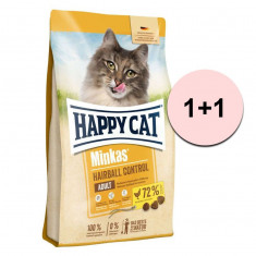 Happy Cat Minkas Hairball Control 1,5 kg 1+1 GRATUIT