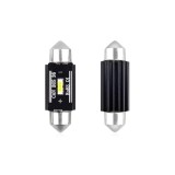 Set becuri auto cu LED CANBUS sofit compatibil C5W 1 SMD 36mm Alb 12/24V FAVLine Selection, Amio