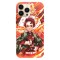 Husa compatibila cu Apple iPhone 14 Plus model Demon Slayer Rengoku and Tanjiro, Silicon, TPU, Viceversa