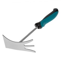 Sapaliga Gradina Inox, Maner PP Ergonomic, Negru Albastru, 32cm