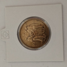Moneda 20 lei 1930 hora, fara semne distinctive, preț negociabil