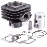 Cumpara ieftin Set Motor Scuter Piaggio Zip 2 Cat 80cc 2T Aer Kit Cilindru Piston Segmenti Bolt Garnituri Aprilia Derbi Gilera Vespa