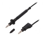 Cablu de măsurare 60VDC 30VAC 20A cu soclu 4mm, 1m, &Oslash; 4mm