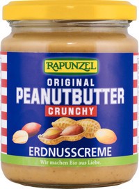 Crema tartinabila Bio Arahide Crocant Rapunzel 250gr foto