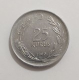 Turcia - 25 Kurus 1960