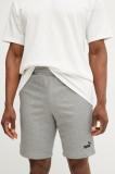 Puma pantaloni scurți bărbați, culoarea gri, melanj, 682594