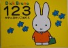 1 2 3 &ndash; Dick Bruna (carte de colorat, text in limba japoneza) (cateva pagini colorate)