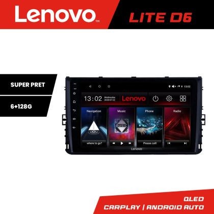Navigatie grupul VW Lenovo Kit-933 8 core 6+128 GB Android Waze USB Navigatie Internet Youtube Radio CarStore Technology