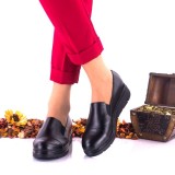 Cumpara ieftin Oferta marimea 36 - Pantofi dama negri, casual din piele naturala LNA270NP