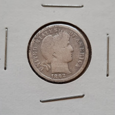 1 Dime "Barber Dime" 1892, USA - G 4241