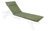 Cumpara ieftin Perna sezlong gradina textil verde Olefin 63x190x3 cm