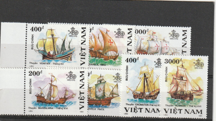 Corabii 500 ani America,Vietnam .