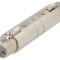 Adaptor XLR Feminin 3-Pin Argintiu
