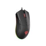 Mouse gaming cu fir gensesis krypton 290 senzor optic interfata usb rezolutie maxima 6400 dpi