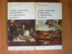 VIETILE PICTORILOR SCULPTORILOR SI ARHITECTILOR MODERNI - GIOVANNI PIETRO BELLORI 2 VOLUME foto