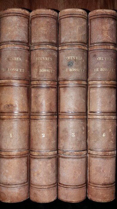 OEUVRES DE BOSSUET I-IV {1858}