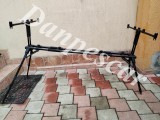 Rod Pod FL cu 3 sau 4 POSTURI DIN ALUMINIU full Black (2 picioare fata 2 spate), 3 posturi