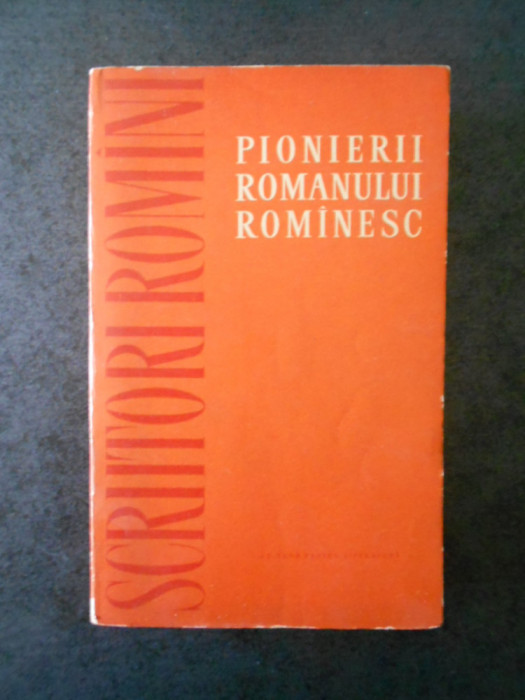Stefan Cazimir - Pionierii romanului romanesc
