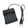 Incarcator Acumulatori 18650 Li-Ion, 4 Sloturi, Protectie Supraincarcare, Indicator LED
