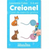 Creionel. Caiet de exercitii grafice 5-6 ani