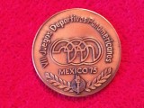 Medalie sportiva - Jocurile Panamericane MEXICO 1975 (a-VII-a editie)