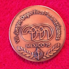 Medalie sportiva - Jocurile Panamericane MEXICO 1975 (a-VII-a editie)