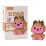 Set De Constructie Capybara Innovium&trade;, Kit Premium Cu 131 Piese, ABS De Inalta Calitate, Dimensiuni 4.48 x 3.2 x 3.2 CM, 100 G