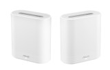 Cumpara ieftin ASUS ExpertWiFi EBM68 (2PK) AX7800 Tri-Band WiFi 6 Mesh Router, 6 Antene Interne, Port 2.5Gbps, Business, Securitate Enterprise