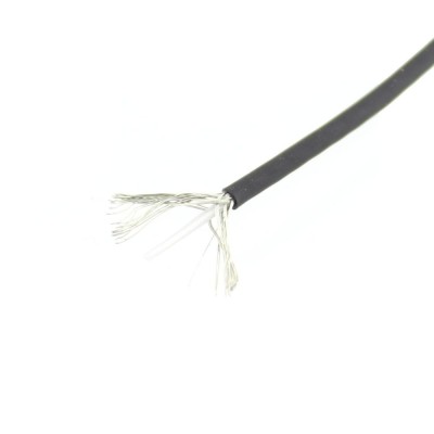 Cablu coaxial, RG178, 1x75&amp;Omega;, CCS, negru, 1,8mm, Belden, 014222 foto