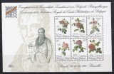Belgia 1990 - Expoziția de timbre &bdquo;BELGICA 90&rdquo; - Trandafiri, Bloc, Cota 50 EURO