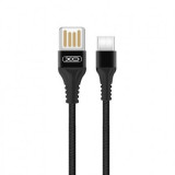 Cablu de date si Incarcare XO-NB118, USB - Type-C, 2.1A, 1m, Negru Blister