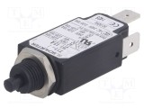 &Icirc;ntrerupător de supracurent SCHURTER Unom 240VAC 48VDC 13A SPST MCB