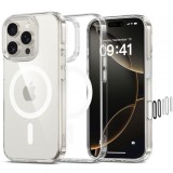 Husa MagSafe pentru Apple iPhone 16 Pro, Tech-Protect, Flexair Hybrid CC, Transparenta