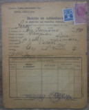 Buletin de schimbare de domiciliu// Chestura Politiei Cluj, 1938