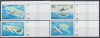 POLINEZIA TUVALU AVIATIE/INSULE SERIE MNH, SUA, Nestampilat
