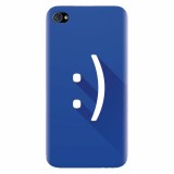Husa silicon pentru Apple Iphone 4 / 4S, Smile