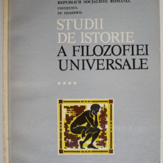 Studii de istorie a filozofiei universale volumul IV – C. Ionescu-Gulian
