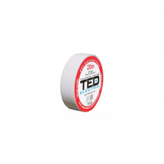 Banda electroizolatoare TED 19mm x 20metri alba