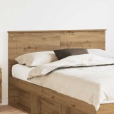 vidaXL Tăblie cap cu headboard Stejar Artizanal 150 cm Lemn compozit 888296