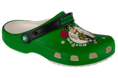 Papuci flip-flop Crocs Classic NBA Boston Celtics Clog 209442-100 verde foto
