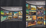 Maldive 2016 - Mari pictori - Salvador Dali, Colita + Bloc, MNH