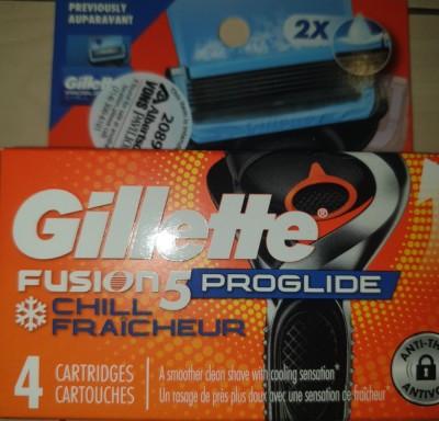 Set 4 Rezerve Gillette USA proglide chill (Proshield) foto