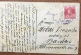 CPISTR5 Carte postala veche 1915 - Budapesta Andrassy ut, circulata la Barot Covasna, timbru rar