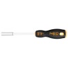 Antrenor Biti 1/4&quot; NEO TOOLS 06-074, Otel Cr-V, Maner Ergonomic TPR, Magnetic, 215mm, Profesional