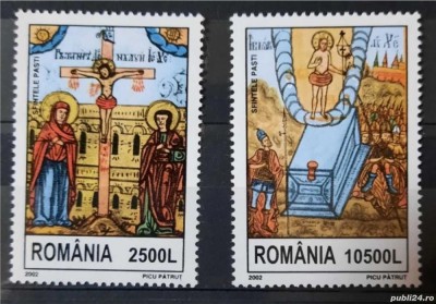 2002 Sfintele Paști, MNH foto