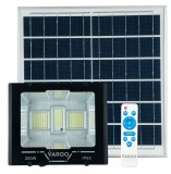 Proiector cu panou solar si telecomanda 200 W 6500 K V-11792 VARGO Innovative ReliableTools