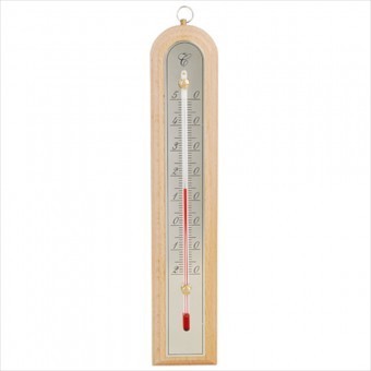 Termometru de perete pe suport de lemn, 260x50x18 mm, Strend Pro TMM-050 Spa