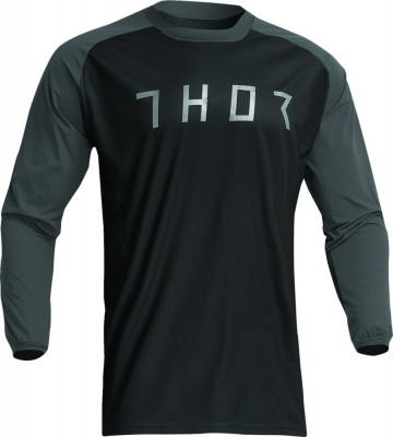 Tricou atv/cross Thor Terrain, culoare negru/gri, marime 2XL Cod Produs: MX_NEW 29107164PE foto