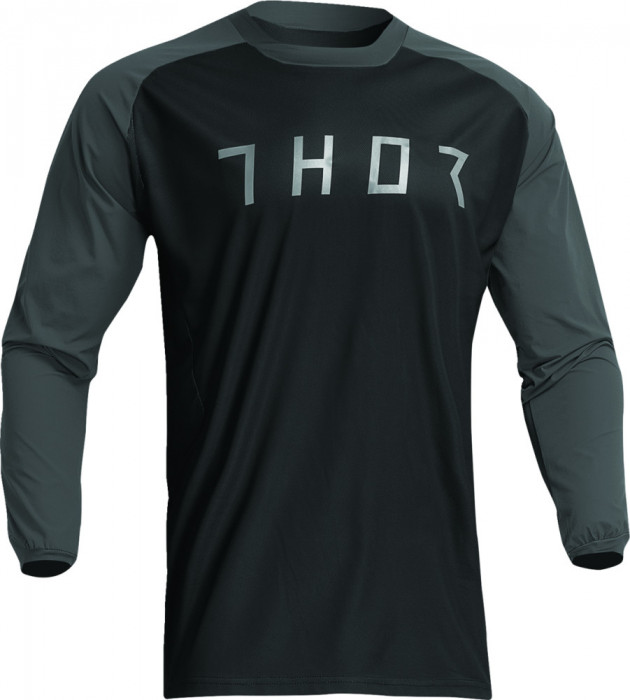 Tricou atv/cross Thor Terrain, culoare negru/gri, marime 3XL Cod Produs: MX_NEW 29107165PE