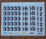 RO 1996, LP 1400,&quot;Masti populare &quot;,serie in coli intregi de 25,MNH